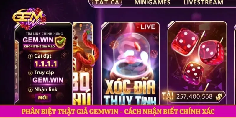 Phân Biệt Thật Giả GEMWIN - Cách Nhận Biết Chính Xác